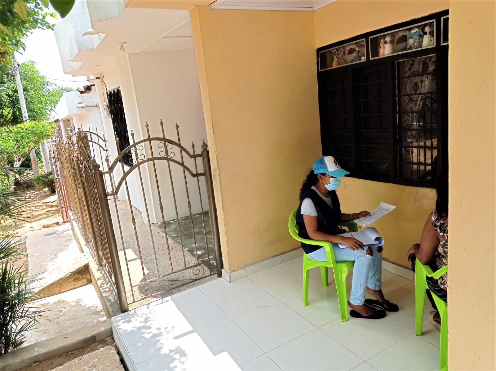 Extracto proyección política estadística de la Ciudad de Cartagena, Bolívar.